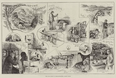 Die Goldminen von Merionethshire, Nordwales